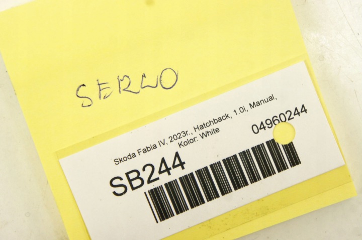 SB244 SKODA FABIA IV 21- 1.0I SERVO FREINS 2Q1614105P A012L352