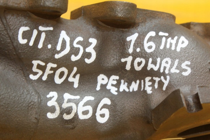 COLLECTEUR ÉCHAPPEMENT CITROEN DS3 PEUGEOT 1.6 THP 5F04 10WALS V759703180