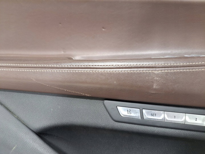 BMW 7 G11 G12 2015 AVANT CÔTÉ GAUCHE CARDAN BRODERIE PORTES AVANT
