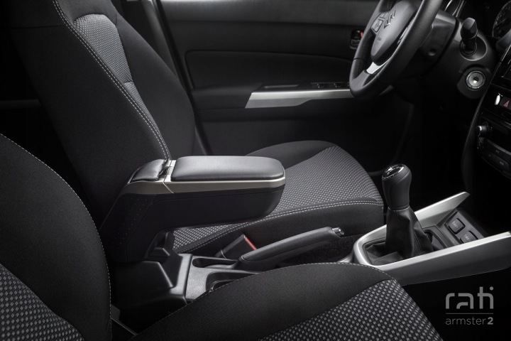 ACCOUDOIR VERS OPEL AGILA, 2008-2014; SUZUKI SPLASH, 2007-2014,ARM2 GREY