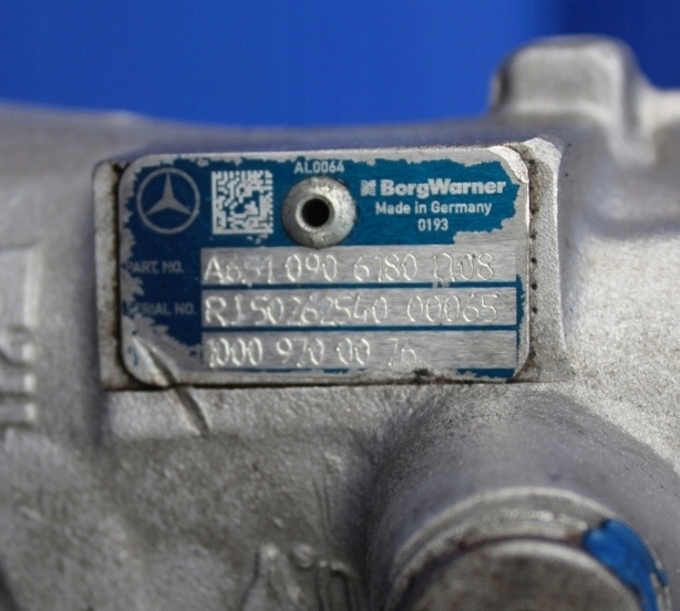 TURBO TURBINE SUR RÉGÉNÉRATION OE MERCEDES W212 2.2 CDI M651 A6510906180
