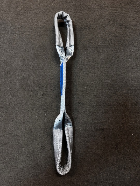 4× BRETELLES VERS COURROIE TRANSPORTÉ 50MM RENFORCÉE POTROJNIE OBSZYTA COULEUR GRISE 45CM