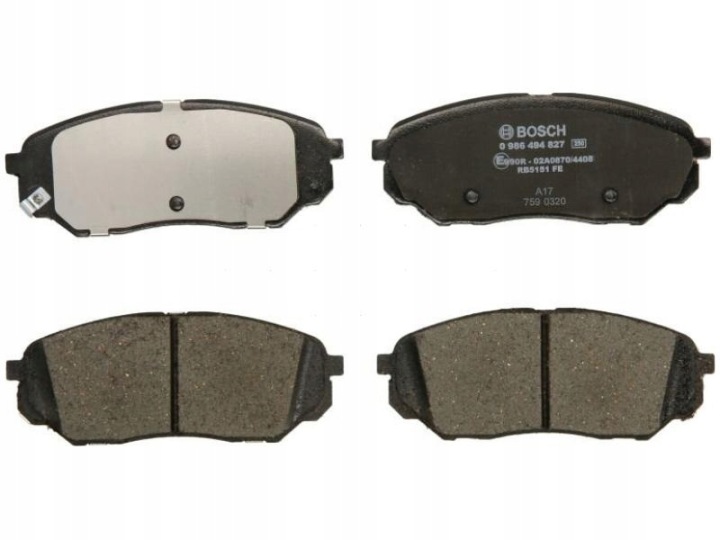 BOSCH PLAQUETTES AVANT HYUNDAI SANTA FE KIA SORENTO 2.0D-3.5 01.15-