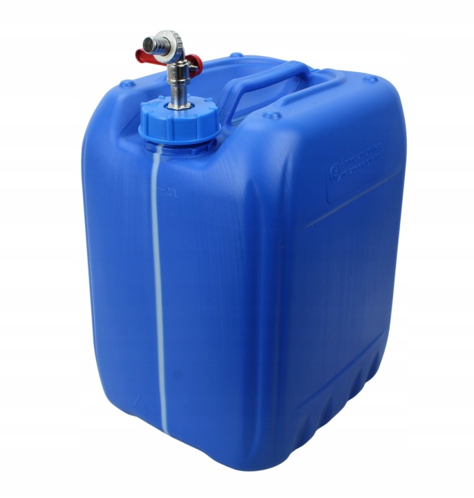 BIDON 20L BECZKA CONTENANT BANIAK SUR EAU AVEC KRANEM