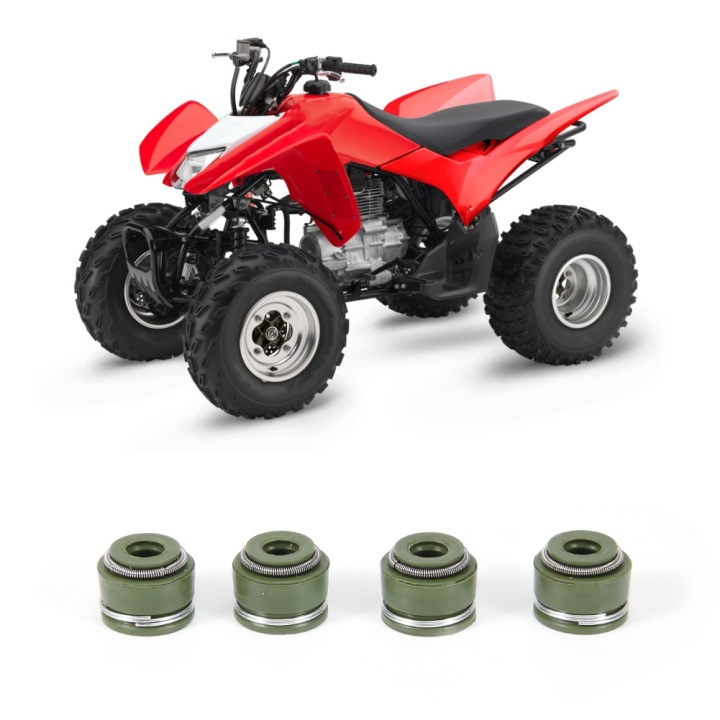 JOINTS D'ÉTANCHÉITÉ SOUPAPES 4PC WYMIEN ACCESSOIRES DOPASOWANE VERS HONDA TRX400EX F2