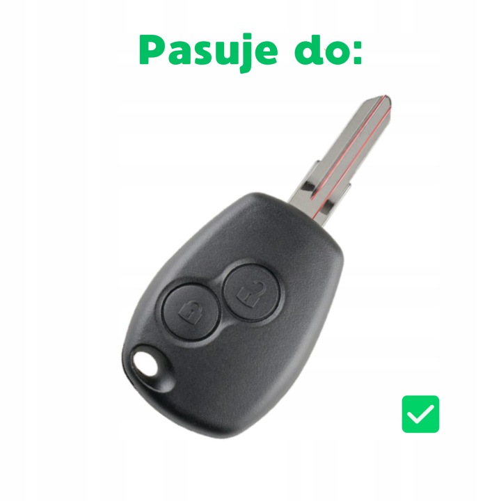 SILICONE ÉTUI SUR CLÉ VERS DACIA DUSTER SANDERO LOGAN LODGY RENAULT OPEL