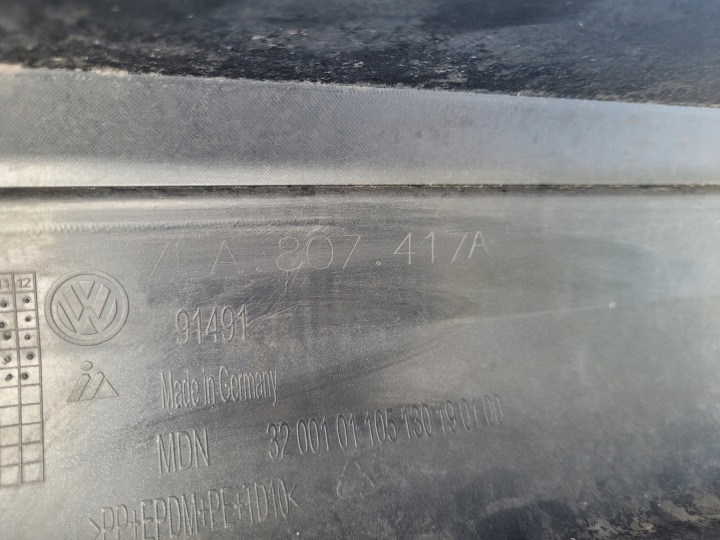 VW T6 PARE-CHOCS ARRIÈRE ARRIÈRE LIFT 7LA807417A 1314