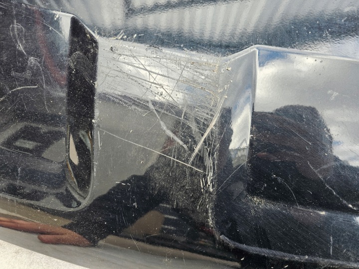 AUDI Q5 I 8R0 DOUBLURE SPOILER PARE-CHOCS ARRIÈRE ARRIÈRE 8R0807521H