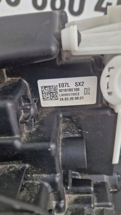 HYUNDAI KONA II 22- PROJECTEUR GAUCHE AVANT AVANT 92101BE100