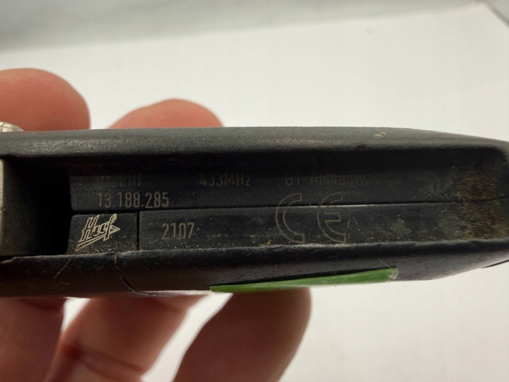 CLÉ CLÉ TÉLÉCOMMANDE OPEL CORSA D DELPHI G1 433MHZ OPEL CORSA D 13188285
