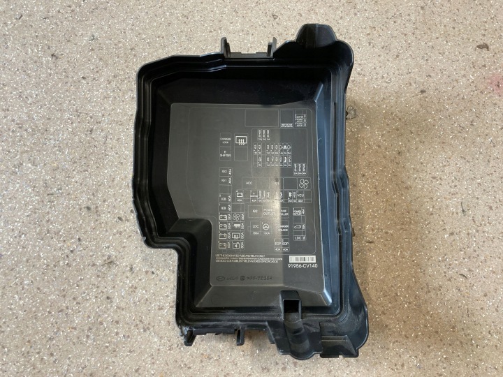 KIA EV6 2023 COUVERCLE FUSIBLES