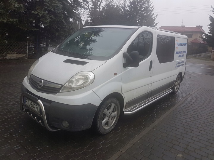 RENAULT TRAFIC OPEL VIVARO ZAFIRA 2014+ BULL BAR PARACHOQUE LADO ESCALONES POTENTE 