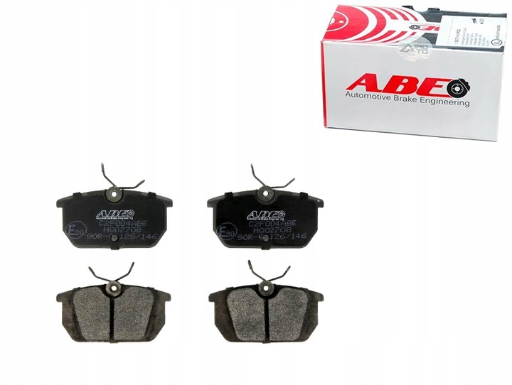 KLOCEK DE FRENADO KIT PARTE TRASERA ALFA ROMEO 145 