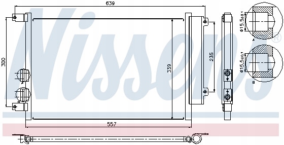 CONDENSADOR NISSENS 94744 