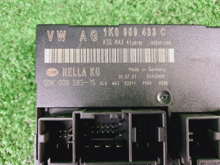 VW TOURAN I 03-06 2.0 TDI AZV KIT DE DÉMARRAGE CONTRÔLEUR COMPTEUR 03G906016AL