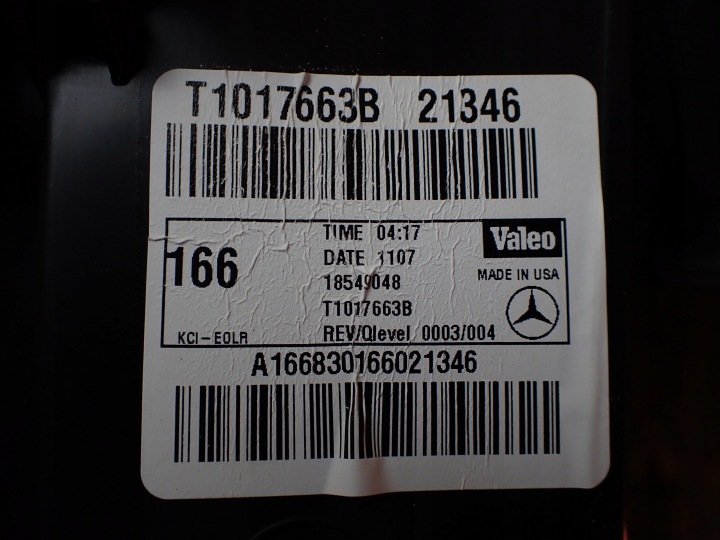 CHAUFFAGE ARRIÈRE MERCEDES GLS II X166 3.0 17R A1668301660 9362