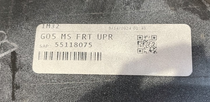 PARE-CHOCS AVANT AVANT BMW X5 G05 MODULE 51118069207