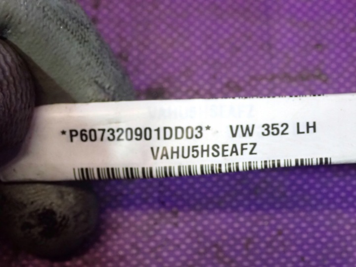 VW GOLF V UNIVERSEL 03-09 AIRBAG RIDEAU GAUCHE 1K0880741B