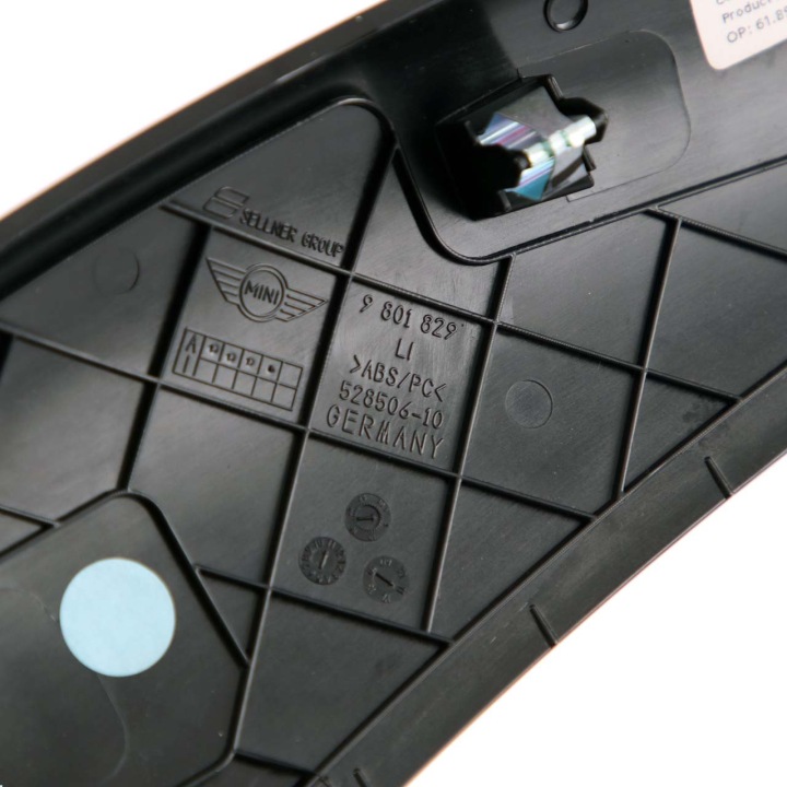 MINI COUNTRYMAN R60 R61 PROTECTION CHÂSSIS TABLEAU DE BORD CONSOLES NOIRE KIT 9809543