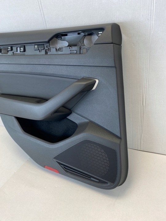 VW ARTEON GARNITURE COLLECTEUR PORTES GAUCHE ARRIÈRE 3G8.867.211 B HUH CUIR NOIRE