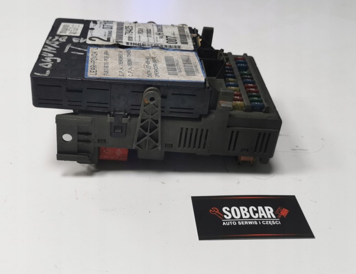 BOÎTE MODULE FUSIBLE 21653294-8 RENAULT LAGUNA II 1.9 DCI