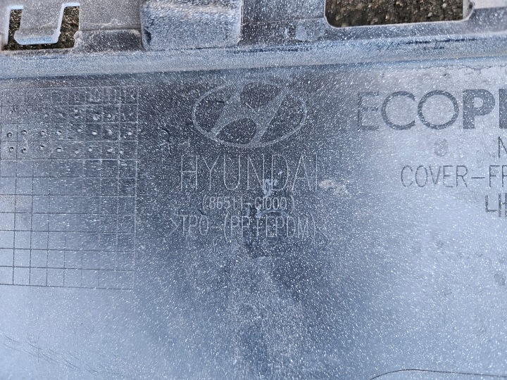 PARE-CHOCS AVANT AVANT HYUNDAI IONIQ 5 V 2021- 86511-G1000 ENTIER EN BON ÉTAT ORIGINE