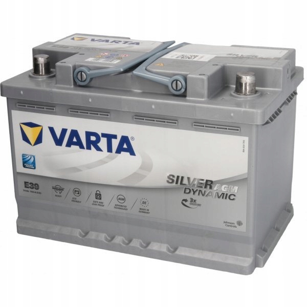 Buy Battery varta e39 silver dynamic agm 70ah 760a p ❱ XDALYS