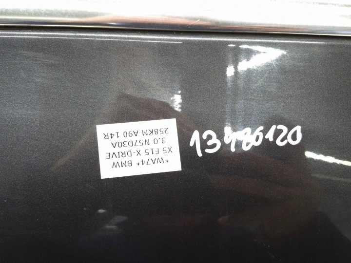 PORTES DROIT ARRIÈRE DROIT ARRIÈRE BMW X5 F15 PEINTURE A90