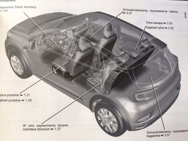 RENAULT CAPTUR 2019- MANUAL +KSIAZKA DE MANTENIMIENTO 