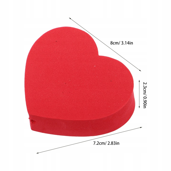 5PCS CUTE HEART-SHAPED CAR ANTENNA TOPPER FOR VEHICLE DECORATION