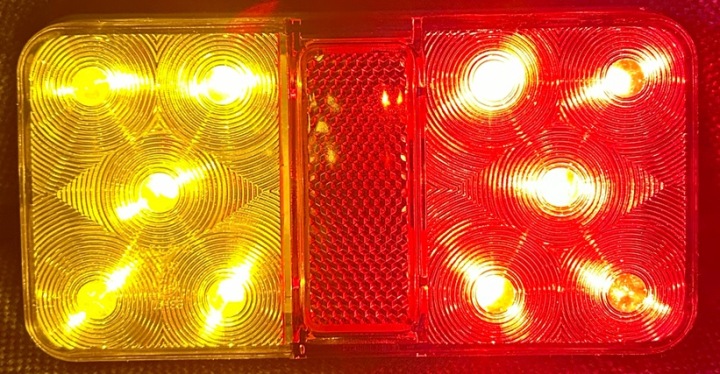 POUTRE FEUX ARRIÈRE POUTRE PARE-CHOCS VERS REMORQUE PHARES LED LONGUEUR L1250