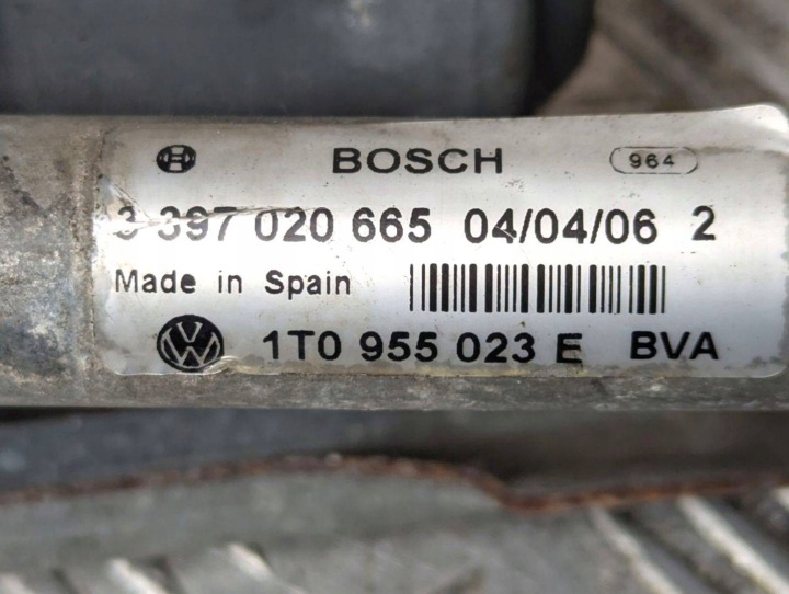 MÉCANISME ESSUIE-GLACES GAUCHE CÔTÉ VOLKSWAGEN TOURAN 2006 1T0955119C