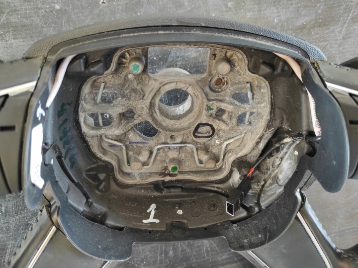 AUDI A6 C7 4G A7 VOLANT CUIR PALETTES 4G0419091P