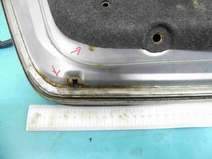 COUVERCLES DE COFFRE ARRIÈRE SUBARU LEGACY IV 04-09 BERLINE ARGENTÉ C6Z