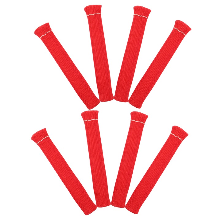 8 PCS ÉLASTIQUE CAPUCHONS SUR CONDUITES DE DÉRIVATION BOUGIES D'ALLUMAGE ROUGE PROTECTION ISOLANTE