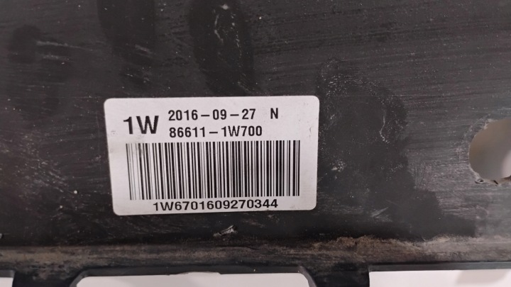 PARE-CHOCS ARRIÈRE KIA RIO 3 III LIFT HAYON OE 86611-1W700