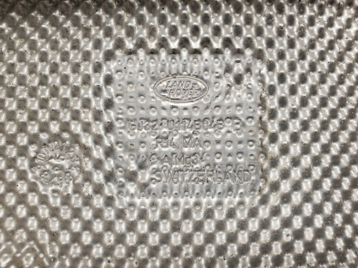 LAND ROVER RANGE ROVER EVOQUE L538 GJ32U114B04BB PROTECTION THERMIQUE ÉCHAPPEMENT