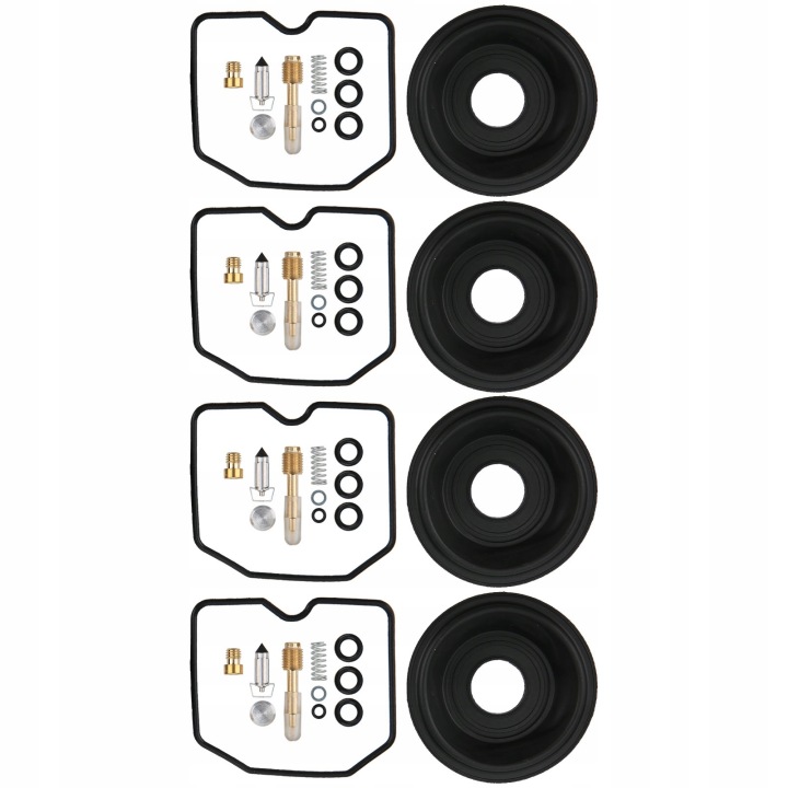 4 KIT RÉPARATION CARBURATEUR VERS SUZUKI GSF600S BANDIT 1996-2003