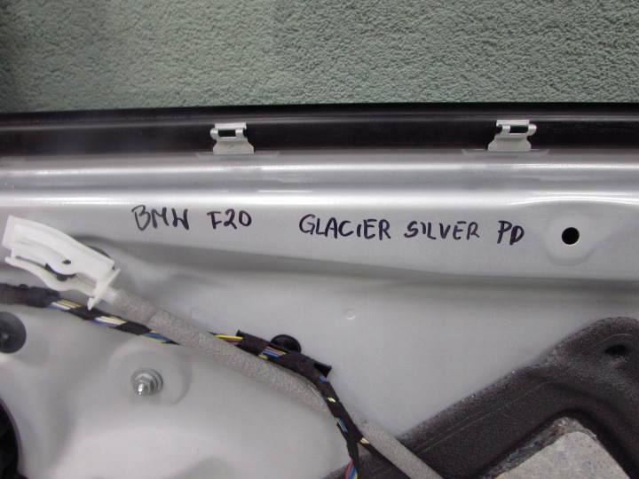 BMW 1 F20 11-19 PORTES AVANT DROIT JEU GLACIER SILBER A83