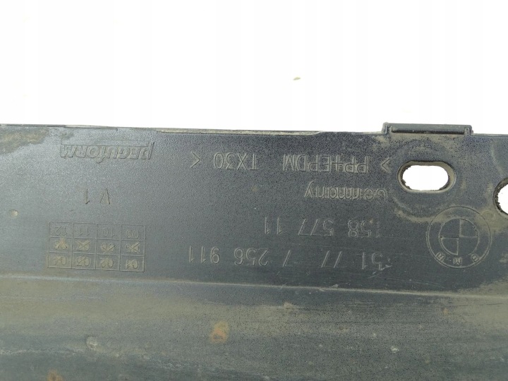 MOULURE REVÊTEMENT SEUIL SEUIL GAUCHE BMW F30 F31 SCHWARZ II 668