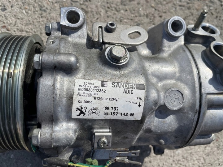 POMPE COMPRESSEUR DE CLIMATISATION CITROEN JUMPER 3 III LIFT 2.2 BLUEHDI 19-25R