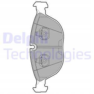 DELPHI LP1002 ZAPATAS DE FRENADO 