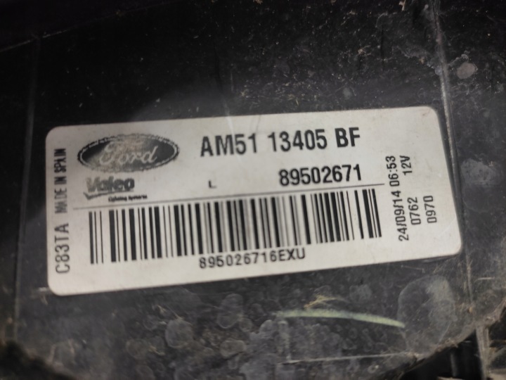 FORD C-MAX II MK2 PHARE GAUCHE ARRIÈRE ARRIÈRE 2010- AM51-13405-BF