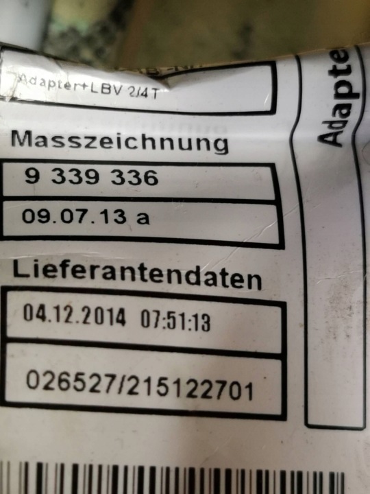 2015 BMW 1 F20 F21 SIÈGE PASSAGER 9339339