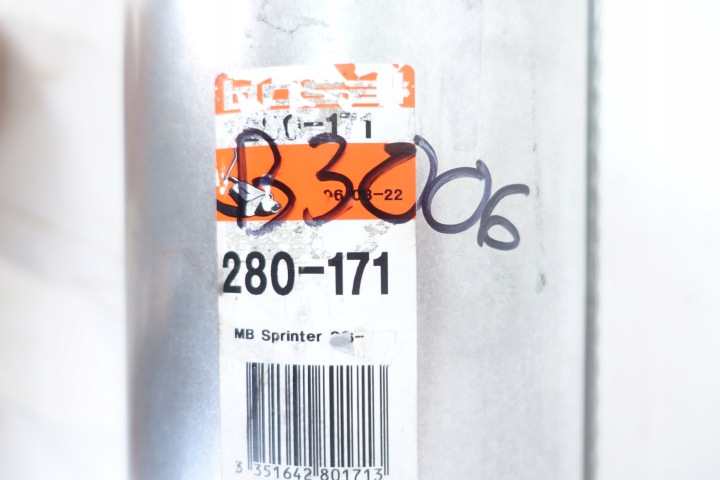 SILENCIEUX SRODK. MERCEDES SPRINTER 209 CDI TURBO (06/ 06-/ BOSAL 280-171