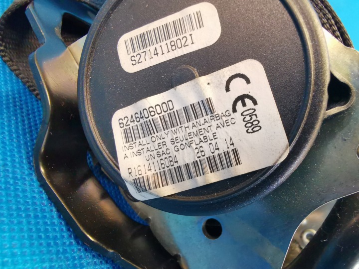 BMW X5 F15 2014 R XDRIVE 30 D 190KW CEINTURE DE SÉCURITÉ DROIT ARRIÈRE 7343642