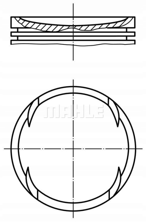 PISTON AUDI VW COMPLET