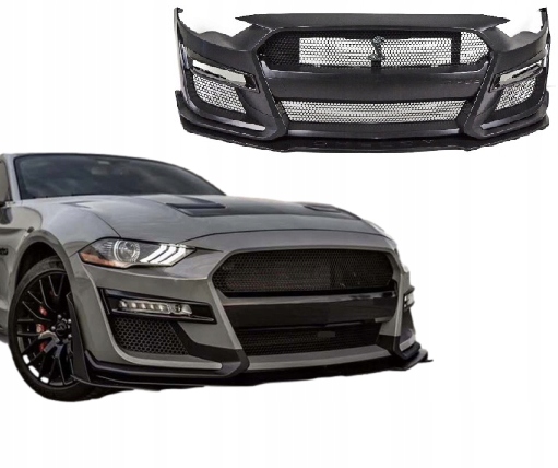 BUFERIS PRIEK. FORD MUSTANG GT500 SHELBY 2018-2021 nuotrauka 1