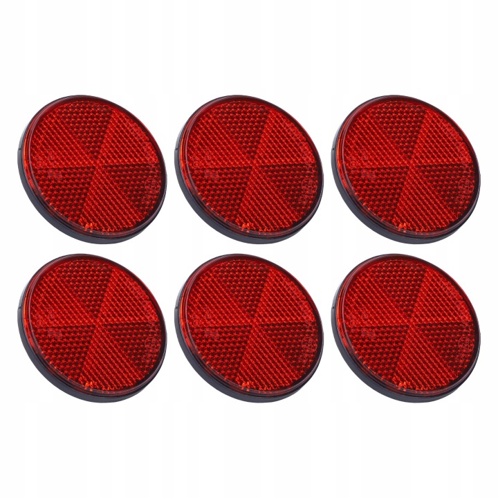 6PC ROND PHARES SAMOPRZYLEPNE 2.24 POUCES PROJECTEUR QW