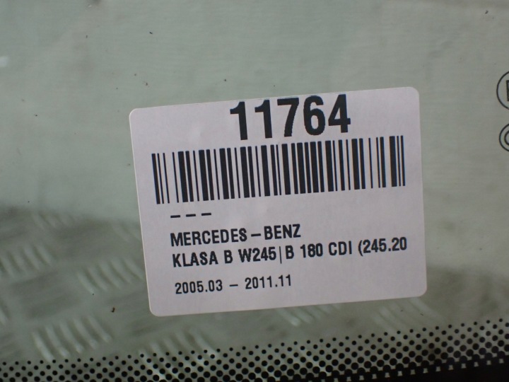 PARE-BRISE AVANT MERCEDES B 180 W245 2.0CDI 2007R 11764